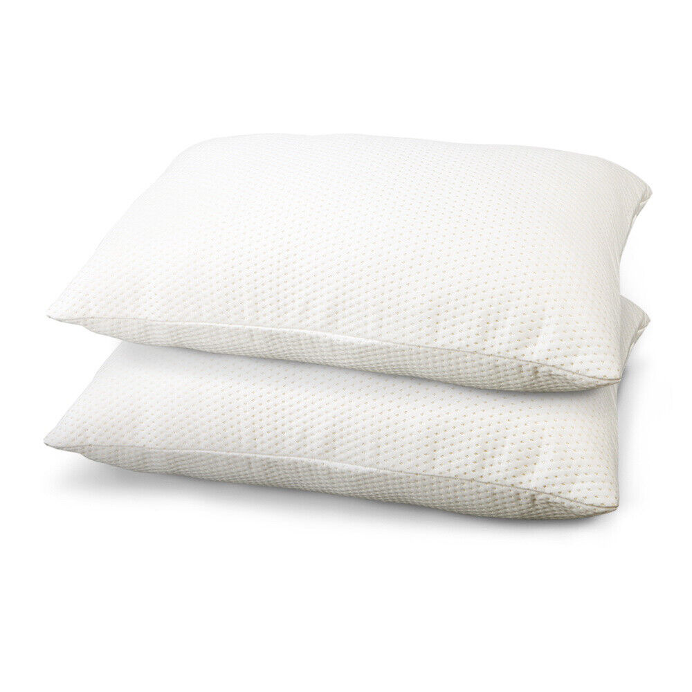 Sleep Sound Memory Foam Pillow Twin Pack