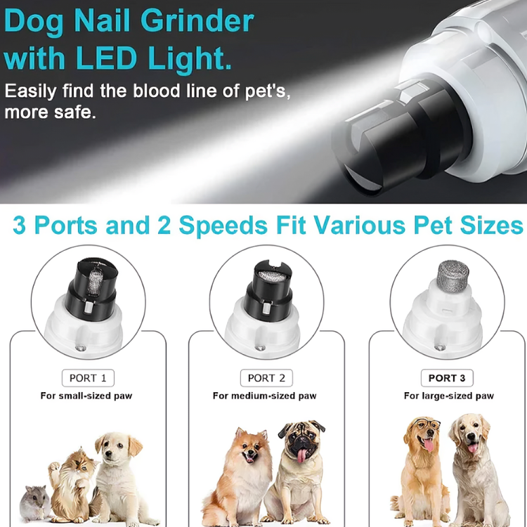 Grind & Go Pet Nail Trimmer