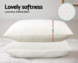 Giselle Bedding Memory Foam Pillow Twin Pack